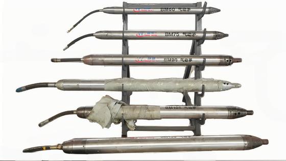 BM Series Pneumatic Mole với tần số va chạm 2,1-2,9 Hz 0,4-0,7 MPa Áp suất không khí và 1,2-1,6 m3/min Khối lượng không khí cho ống khoan HDD