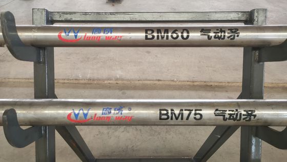 BM Series Pneumatic Mole với tần số va chạm 2,1-2,9 Hz 0,4-0,7 MPa Áp suất không khí và 1,2-1,6 m3/min Khối lượng không khí cho ống khoan HDD